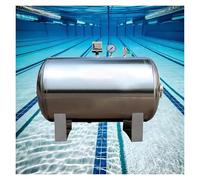 Horizontal Pressurized Water Storage Tank, Portable Stainless Steel Well Tanks for Farm, Factory, School, Hotel