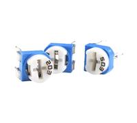 Horizontal RM065 potentiometer 103/203/503 blue and white adjustable resistor 10/20/50K blue and white (500 pieces)(204 200K 500PCS)