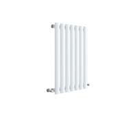Horizontal Single Panel Radiator 1034 BTU Gloss White 600mm x 412mm Balterley White One Size