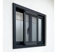 Horizontal Sliding Window, Flush Mount Ventilation Shed Windows, for Basement Garages & Restaurant Kitchen with Screen Window(W27xH16in/68x40cm)