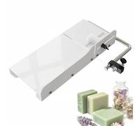 Horizontal Soap Cutter with Single-Arm, Stainless Steel Soap Slicer with Millimeter Precision Scale, Manual Wire Cutting Tool for Professional Soaps Making, Cheese & Butter