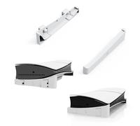 Horizontal Stand For PS5 slim, Base Holder Accessories with Anti-Slip Mads (white)