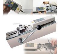 Horizontal Test Stand Push Pull Force Gauge, 500N Load, Accurate Testing, Connects to Computer, Records Data, 150MM Stroke, Digital Display for Tension Tests