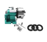 Horizontal Vertical Model, Dividing Head Set with 5"/125mm 3-jaw Chuck, for Milling Grinding Drilling Machine