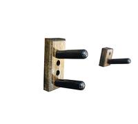 Horizontal Wall Mount for a Musket Rifle (Made in the USA) (Aged)