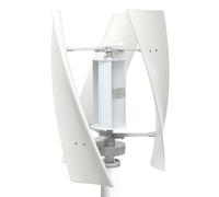 Horizontal Wind Turbine AC Turbine Generator Kit with Charge Controller，100W Vertical Axis Wind Turbine Generator - Intelligent Microprocessor, 12V/24V Maglev System for Off-Grid Homes & Rem