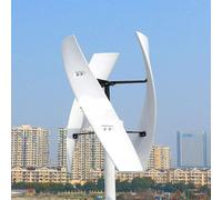 Horizontal Wind Turbine AC Turbine Generator Kit with Charge Controller，6000W Vertical Wind Turbine | High-Efficiency 3-Phase Power Generator with Controller & 3 Blades | Ideal Renewable Ene