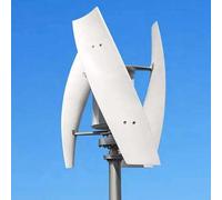 Horizontal Wind Turbine AC Turbine Generator Kit with Charge Controller，High-Efficiency 10000W Vertical Wind Turbine, No Noise Magnetic Levitation, 12V/24V/48V Options, 3 Blades for Home Use
