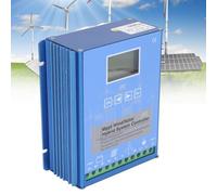 Horizontal Wind Turbine AC Turbine Generator Kit with Charge Controller，Hybrid Wind and Solar MPPT Charge Controller 12000W/16000W - Boost Controller for Wind Turbines, 24V Solar System, Eff