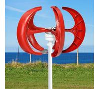 Horizontal Wind Turbine AC Turbine Generator Kit with Charge Controller，Vertical 12000 W Wind Turbine Generator 12V 24V Windmill RV Yacht Farm Small Wind Generator Home Use Windmill, Wind Tu