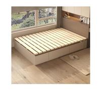 Horizontal Wooden Bunkie Board/Bed Slats Mattress Supporting Wood Floor Collapsible Box Spring Pine Wood Bed Frame For Couch/Platform/Spring/Frame Beds Sleeping Pad(WxL(53x74.8in) 135x190cm)