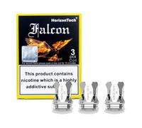 HORIZONTECH Falcon Kings M1 Coils - Pack of 3, Compatible with Falcon Tank, Falcon King Tank, Falcon Resin Artisan, Haman Mesh Replacement Coils, Long-Lasting Performance, No Nicotine (M1 0.15 Ohm)