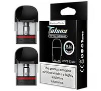 HORIZONTECH Talons 3 Pod [0.2 ohm - Large | 40w - Kan thal] 2 Pack - COMPATIBLE WITH: Horizontech Talons 3 Kit, Talons 2 Kit, and Talons Kit - Top Fill, DTL Vaping - Nicotine Free