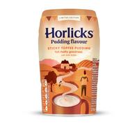 Horlicks Sticky Toffee Pudding Flavour 270g (Pack of 6) Limited Edition Instant Malted Drink | Just Add Water | High in Calcium, Zinc, Vitamin C, Vitamin D & Vitamin B12