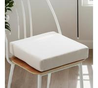HORLSKI Patio Garden Square Polyester Non Slip Chair Pads 50 * 50 Outdoor Chair Cushions Waterproof Seat Cushions for Patio Furniture Durable Soft Chair Cushions,A,4 Count(Pack of 1)