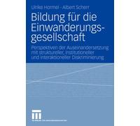 Hormel - Bildung fr die Einwanderungsgesellschaft Perspektiven der - X555z