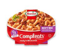 HORMEL COMPLEATS Beefy Mac & Cheese Microwave Tray, 7 Ounce