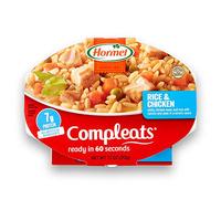 HORMEL COMPLEATS Rice & Chicken Microwave Tray, 7.5 Ounces (Pack of 7)