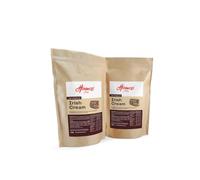 Hormozi Coffee - Irish Cream Gourmet Hot Chocolate Flakes 250g - Rich Creamy Made with Real Chocolate
