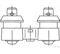 HERTH+BUSS ELPARTS 56370045 Air Horn