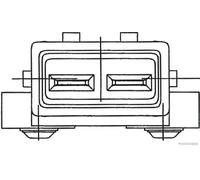 Horn 56370053 HERTH+BUSS ELPARTS for VW SEAT SKODA AUDI