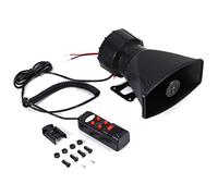 Horn Alarm Ron - Car Siren Speaker Car Siren Vehicle Horn 5-Sound Tone 300Db Car Van Truck Megaphone Loud Air Horn Siren Pa Mic Speaker