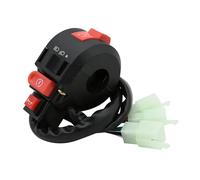 Horn Blinker Switchs For 50cc For 250cc Motorcycle Handlebar Switch ATV Scooter Universal Start Stop Light Button Turn Signal Light Trumpet Switch 22mm