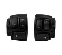 Horn Blinker Switchs For Dyna 1996 1997 1998 1999 2000-2011 Motorcycle Handlebar Switch Control Black With Wiring Harness 25m 1"
