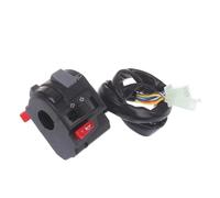 Horn Blinker Switchs Motorcycle Handlebar Switch Left Control Headlight Fog Light Horn Button Universal E Bike Easy Wiring For Outdoor Use 22MM