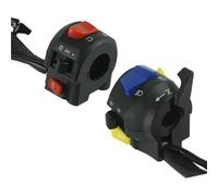 Horn Blinker Switchs Motorcycle Handlebar Switches A Pair Horn Turn Signal Headlight Electrical Start Kill Control Universal Parts 7/8"