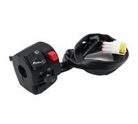 Horn Button Turn Signals Warning Light Handlebar Controller Switches Motorcycle Motorbike Accessories Easy Install Left Motorcycle Replacement Horn Button Turn Signals Warning Light Handlebar Easy
