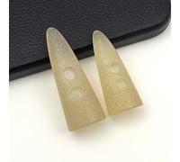 horn coat buttons, Pack Of 10 Resin Horn Toggle Buttons Multicolor 40-55mm(Beige,55mm)