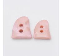 horn coat buttons, Pack of 20 Multicolor Resin Horn Toggle Buttons Multiple Sizes for Windbreaker Coat Sewing(Pink,37 * 31MM)