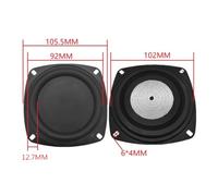 Horn Diaphragm Replacement Bass Voice Coil Accessories Sound Voice Coil 2/3/4inch Rubber Membrane For Accessories