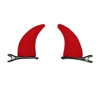 Horn Hair Clip Cartoon Pattern Hairpin Role Palying Costume Barrettes Softable