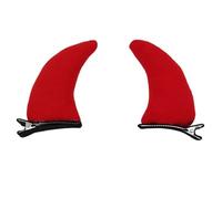 Horn Hair Clip Cartoon Pattern Hairpin Roll Parimmy Costume Bullet Adjustable For Halloween Holiday Party