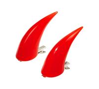 Horn Hair Clips Gothic Resin Cosplay Lightweight Dark Horns