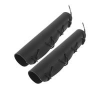 Horn Hand Protector 2pcs Pu French Horn Covers for Trumpet | Horn Handle Protector, Black Pu Lightweight Wraps, Protection against Dirt and Damage for Horn Instrument