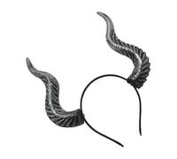 Horn Headwear for Halloween and Cosplay, Silver