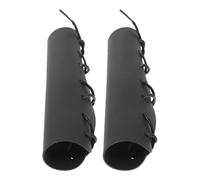 Horn Pad 2pcs Pu Black French Horn Accessory Handle Guard | Compatible, Horn Hand Protector, Lightweight Portable Protection against Dirt and Damage, Musical Instrument Accessories