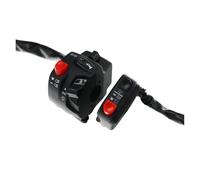 Horn Switch Handlebar 22mm Motorcycle Switches Motorbike Horn Button Turn Signal Electric Fog Lamp Light Start Handlebar Controller Switch(LeftRight)