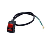Horn Switch Handlebar Universal Motorcycle Handlebar Flameout Switch ON OFF Button For Moto Motor ATV Bike DC12V/10A Black