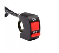 Horn Switch Handlebar Universal Motorcycle Handlebar Flameout Switch ON OFF Power Button For Moto Motor ATV Bike DC12V/10A Black