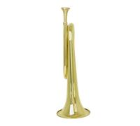 Horn Trumpet Instrument Musical Instruments Collection Brass Beginners Bugle (Color : Golden)