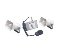 Horn/whistle w/2 waterproof speakers 12 V - 1 PC - 21.428.12 - 2142812