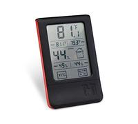 Hornady Digital Hygrometer, 95909 - Indoor Temperature and Humidity Monitor with Touchscreen LCD Display - Ideal Room Thermometer Hygrometer for Gun Safes & Cabinets, Closets, Workbench & More