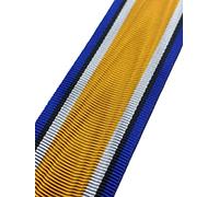 Hornbeam Militaria Replacement World War 1 Medal Ribbon, British War Medal, Full Size Medal (12 inches)