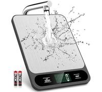 HORNBILL Digital Kitchen Scales with Large LCD Display, Food Weighing Scale 5kg for Cooking Bakery, Electric Baking Scales with Tare Function, Grams and Oz, Backlight LCD, 1g/0.1oz Accuracy