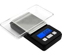 HORNBILL Digital Lab Scale Portable Mini Precision Scale Pocket Jewelry Scale with Backlight LCD Display Tare and PCS Features 200g, 0.01 increments Electronic Multifunctional Scale for Drug,Gold,Herb