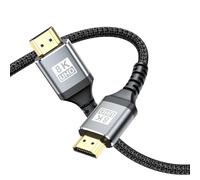 HORNBILL HDMI 2.1 Cable 3m, 8K@60Hz 4K@120Hz Ultra HD Cable High-Speed Lead 48Gbps, 7680x4320, Supports eARC HDR10 HDCP 2.2 & 2.3 DTS: X 3D CEC Compatible with all HDMI devices PC/TV/HDTV/Blu-ray